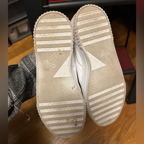 White Puma Sneakers - Picture 3 of 3
